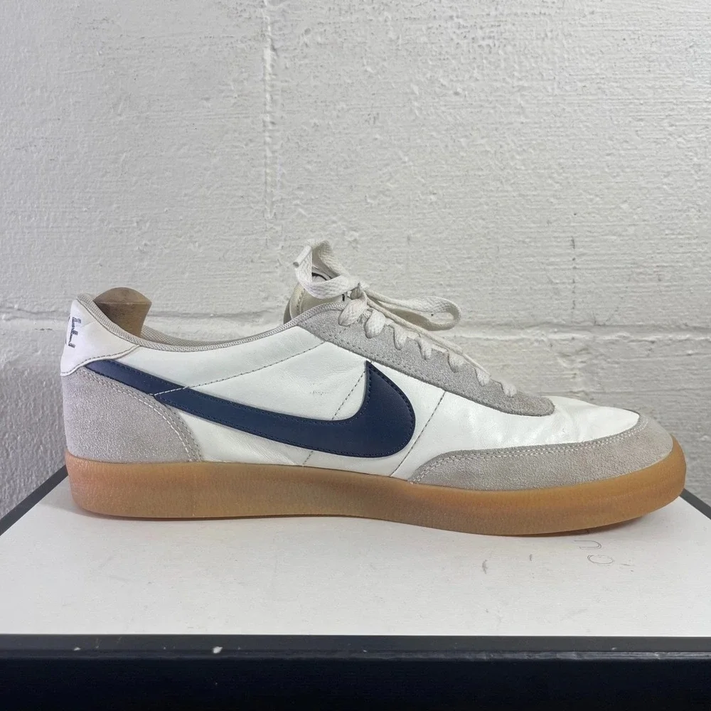 Nike Killshot 2 432997-107 Sail Navy Gum White Suede Leather Sneaker‎ Mens 13 US